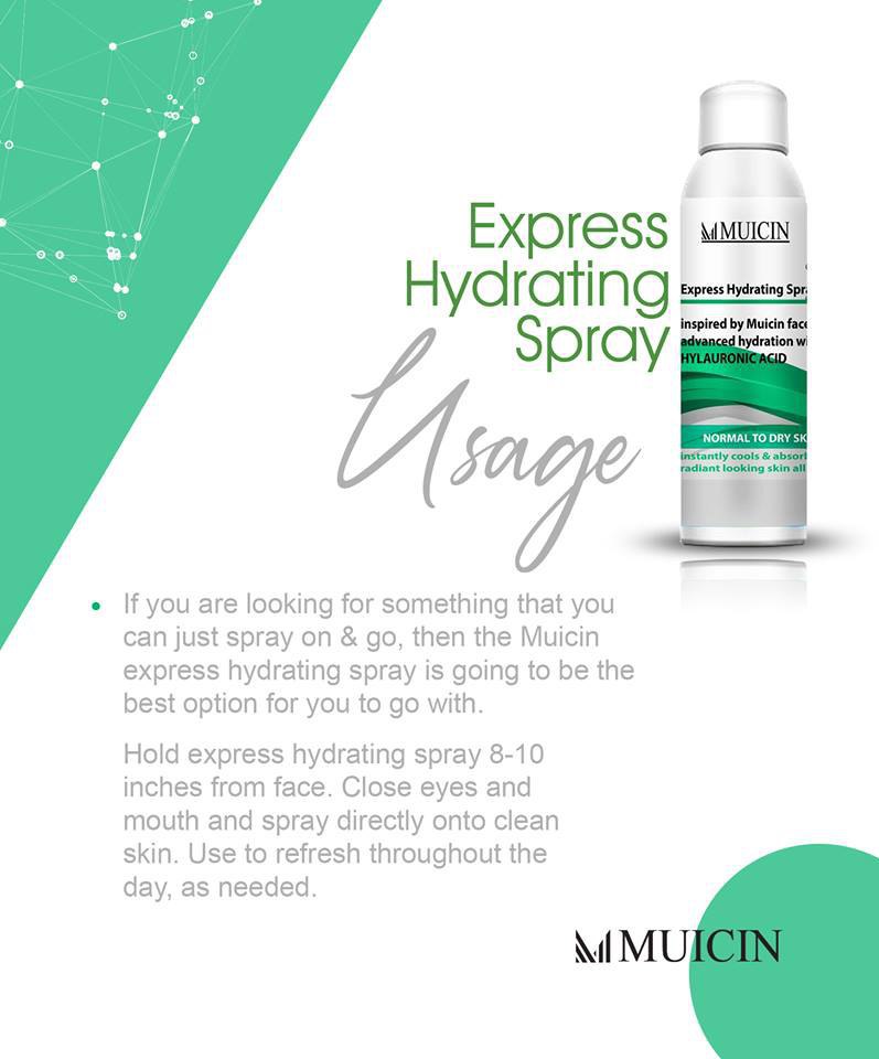 MUICIN - Express Hydrating Spray Best Price in Pakistan