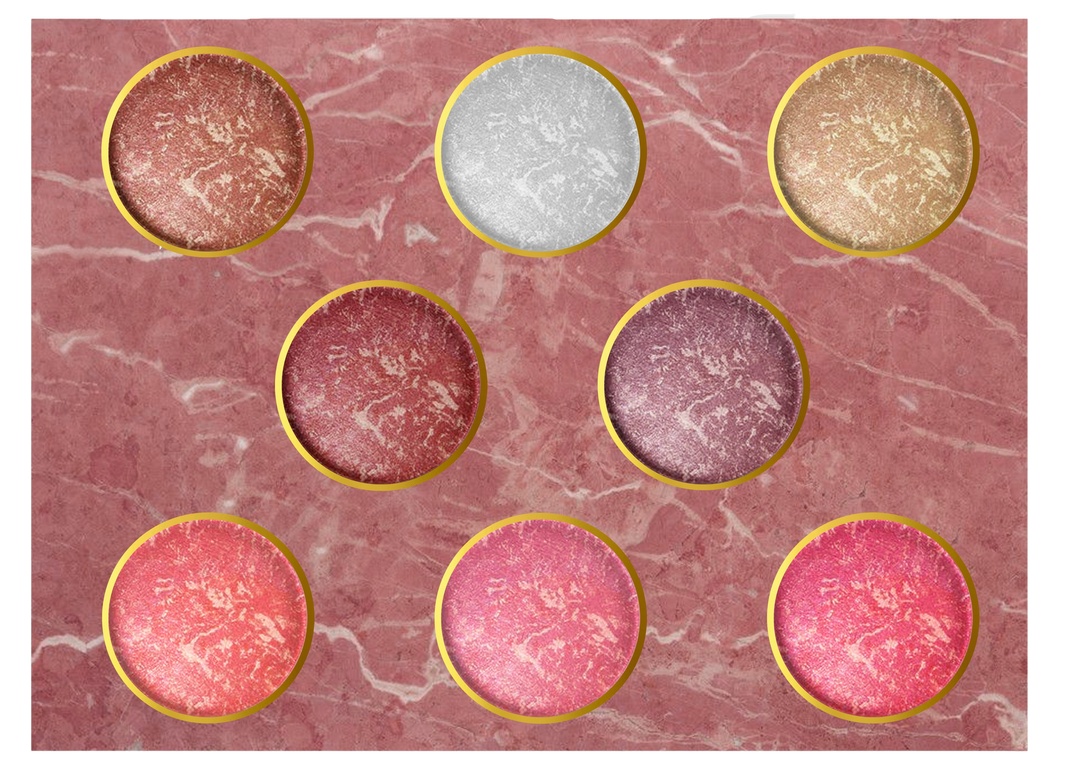 MUICIN - Baked Terracotta Highlight Blush & Eyeshadow Palette Best Price in Pakistan