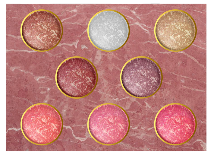 MUICIN - Baked Terracotta Highlight Blush & Eyeshadow Palette Best Price in Pakistan