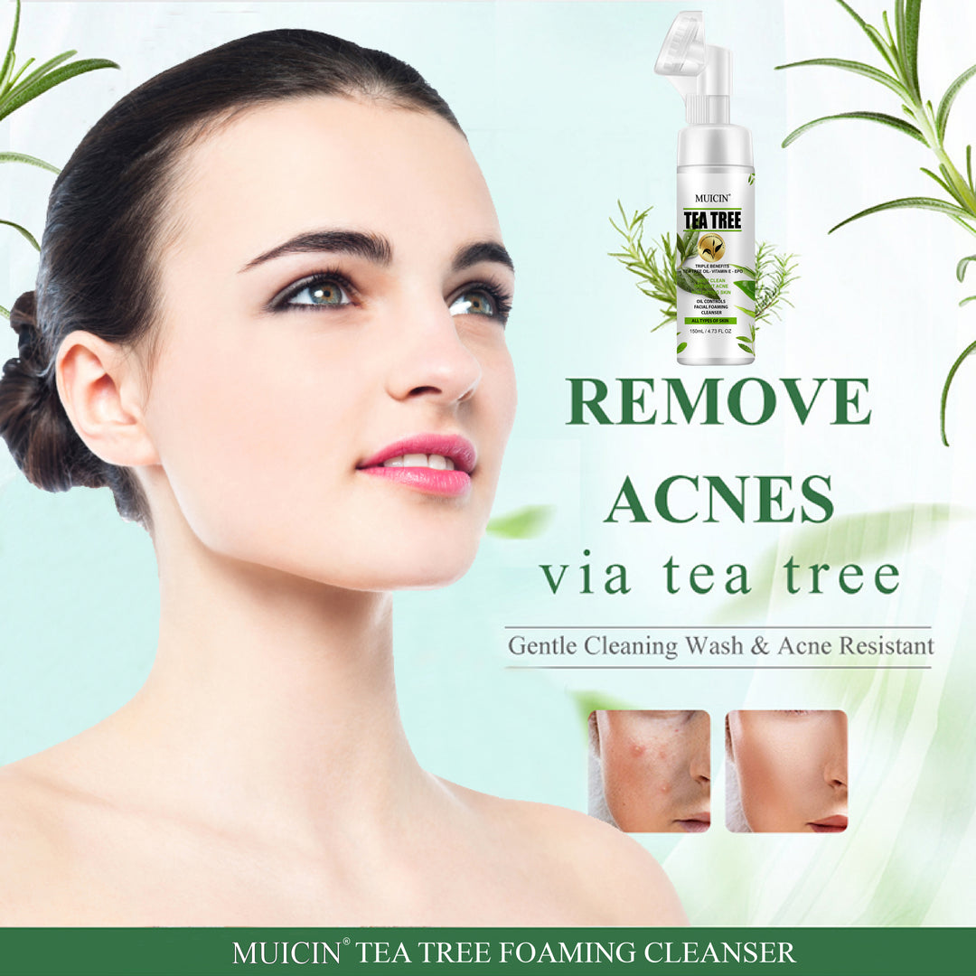 MUICIN - Tea Tree Bubble Foaming Facial Cleanser - 150ml Best Price in Pakistan