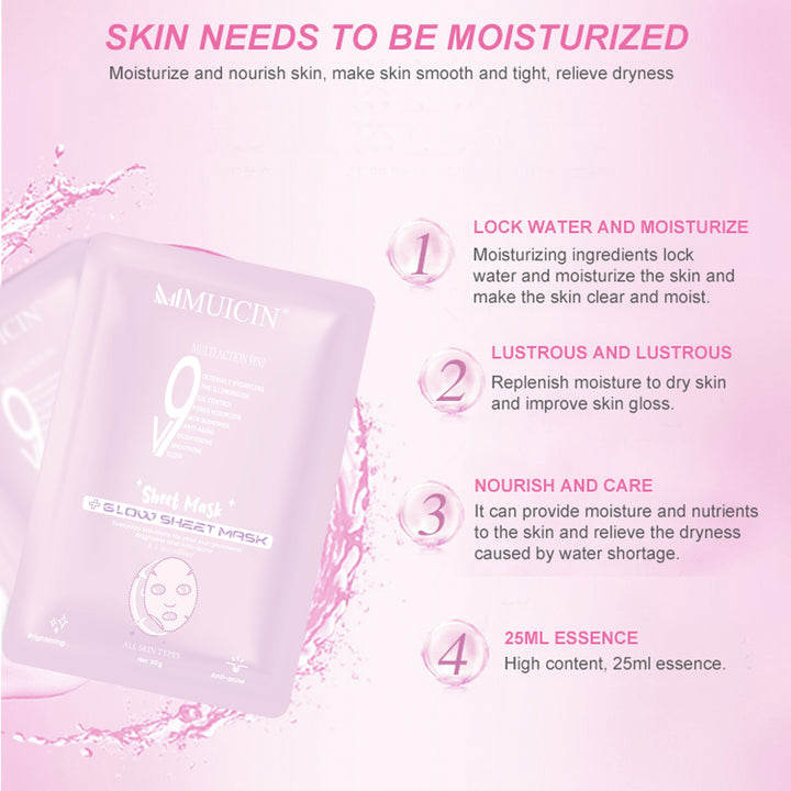 MUICIN - V9+ Facial Glow Hydrating Sheet Mask Best Price in Pakistan