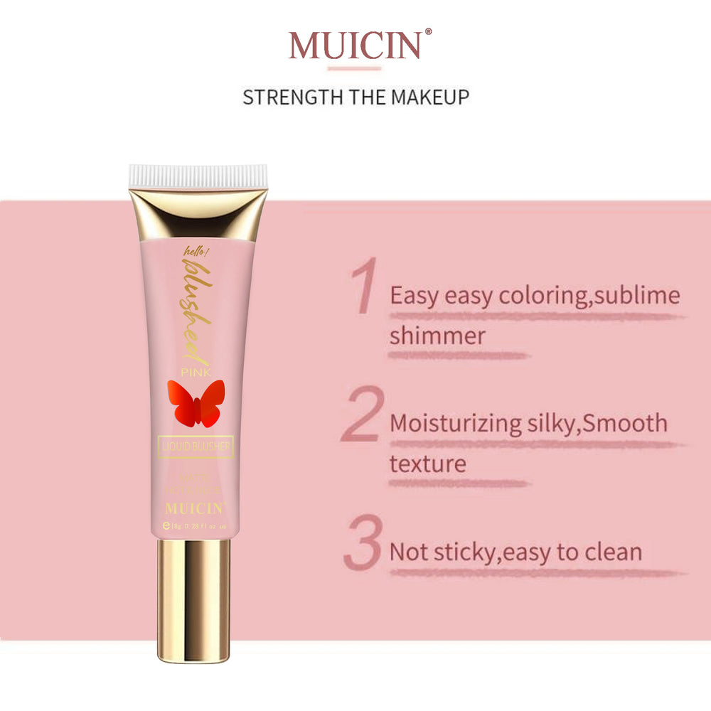 MUICIN - Butterfly Pink Blusher Tube - 8g Best Price in Pakistan