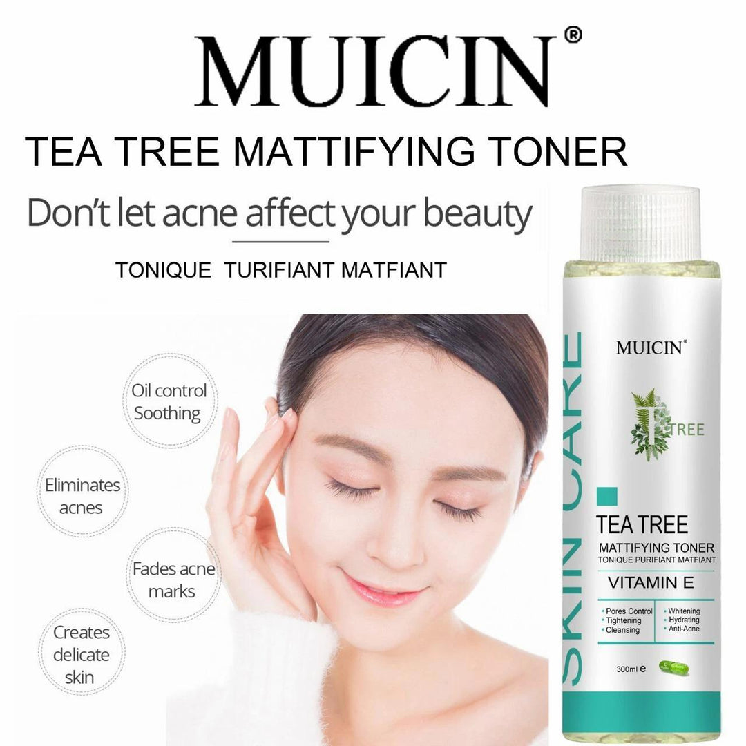 MUICIN -Tea Tree Vitamin E Mattifying Toner - 300ml Best Price in Pakistan