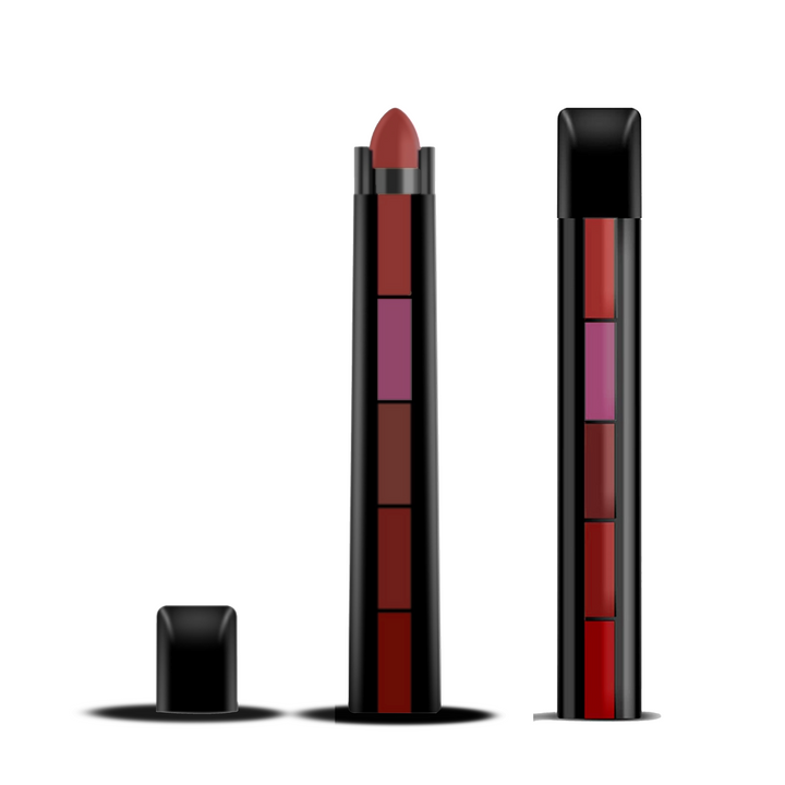 MUICIN - 5 in 1 Matte Lipsticks Best Price in Pakistan