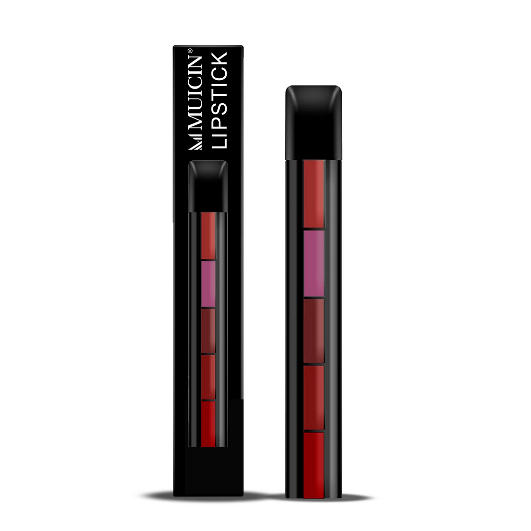 MUICIN - 5 in 1 Matte Lipsticks Best Price in Pakistan