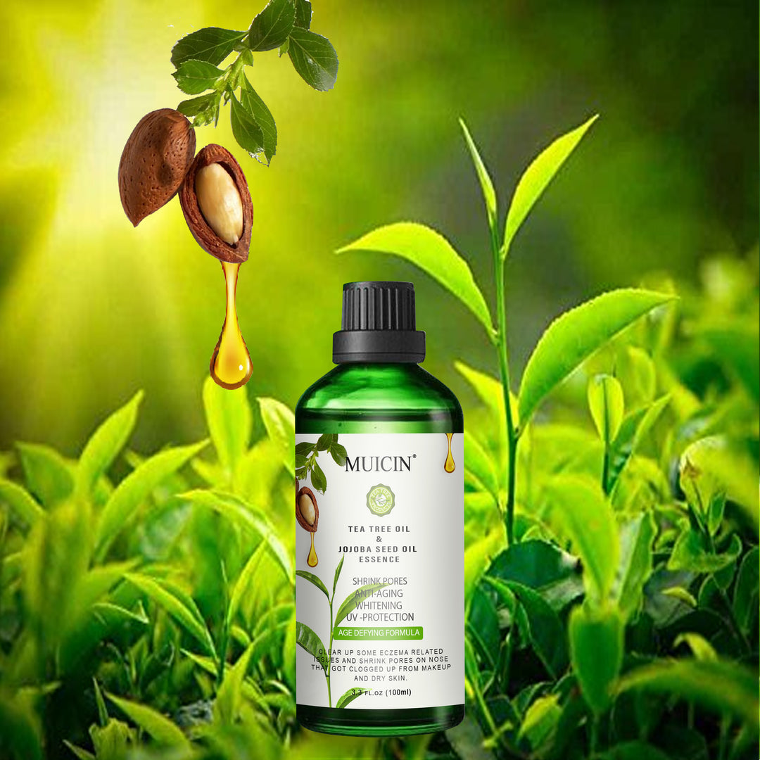 MUICIN - Tea Tree & Jojoba Oil Essence - 100ml Best Price in Pakistan