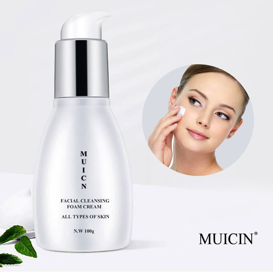 MUICIN - Tea Tree Facial Cleansing Foam Cream - 100ml Best Price in Pakistan