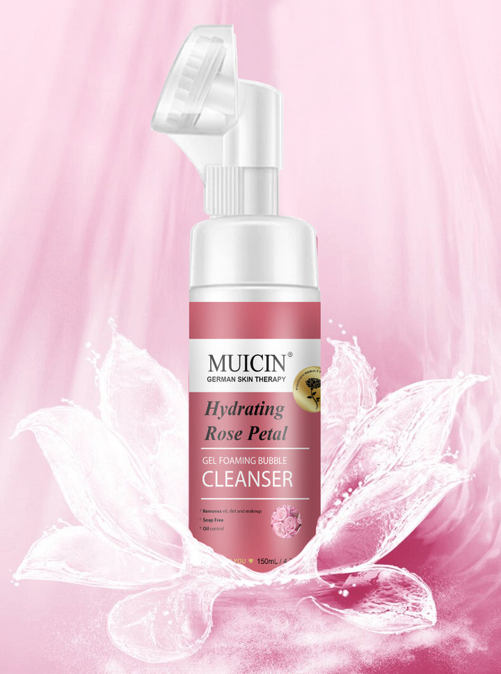 MUICIN - Rose Petal Gel Foaming Bubble Cleanser - 150ml Best Price in Pakistan