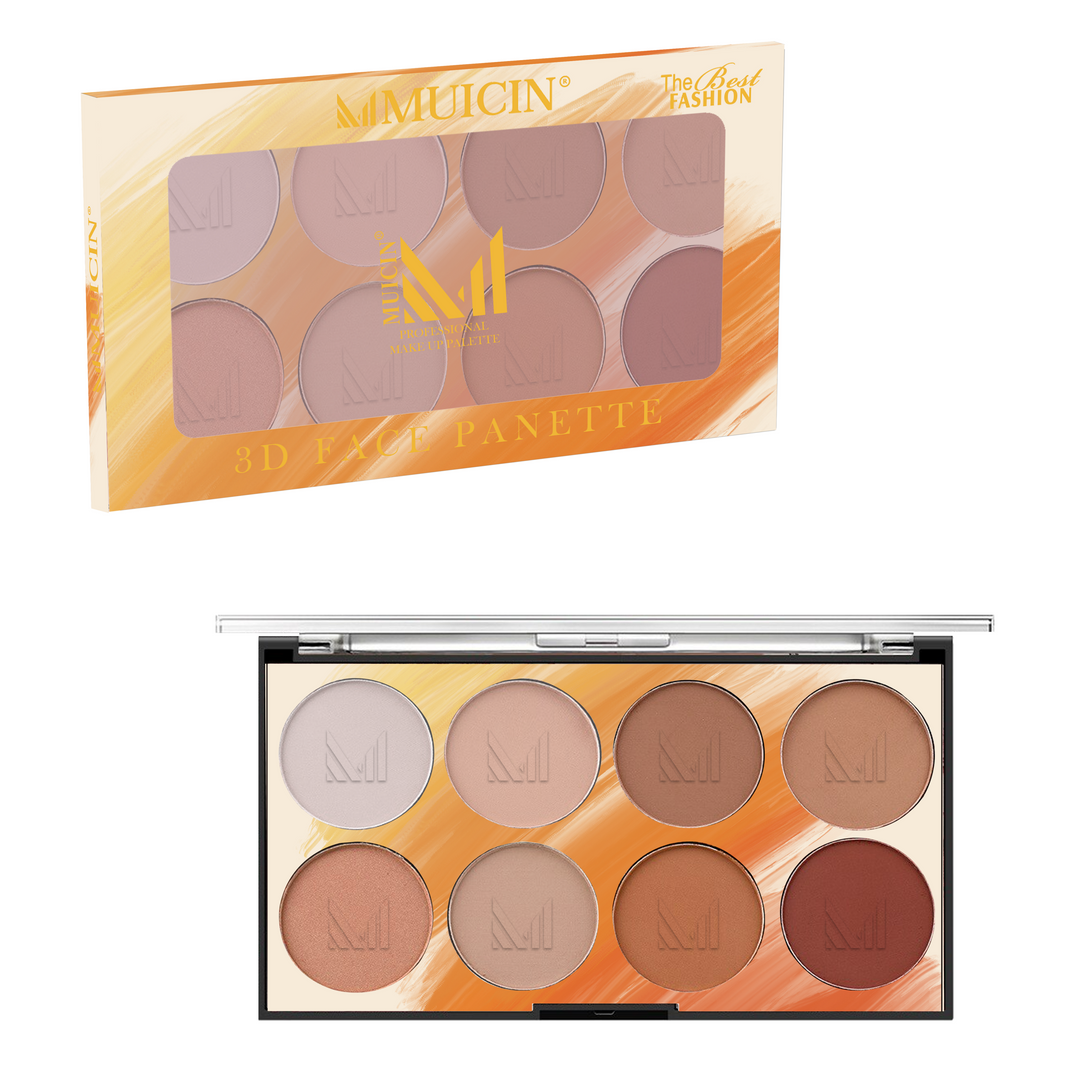 MUICIN - 8 Colors Professional Contour Palette Best Price in Pakistan