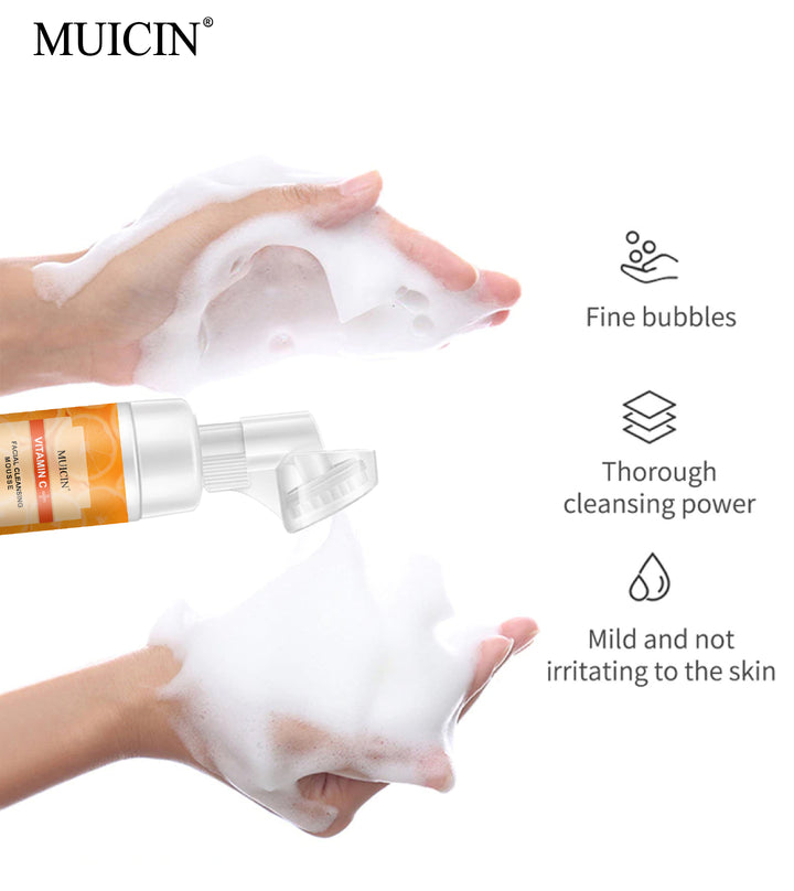 MUICIN - Vitamin C Bubble Foaming Facial Cleanser - 150ml Best Price in Pakistan