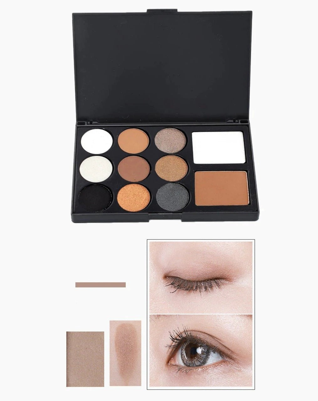 MUICIN - Matte & Velvet 11 Colors Eyeshadow Palette Best Price in Pakistan