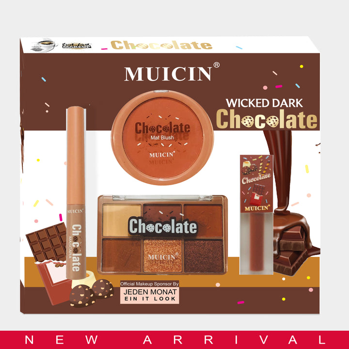 MUICIN - 4 In 1 Wicked Dark Chocolate Makeup Kit Best Price in Pakistan