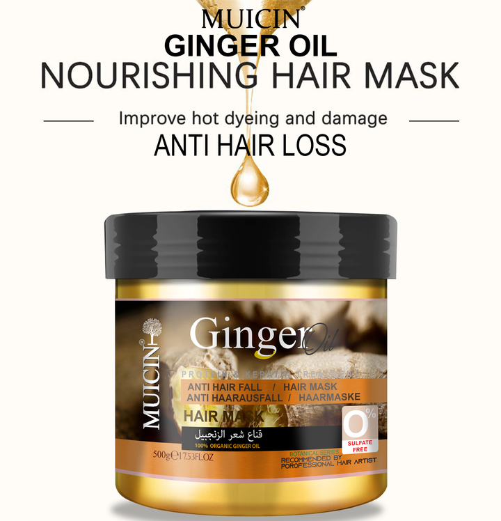 MUICIN - Ginger Hair Mask Anti Hair Fall - 500ml Best Price in Pakistan