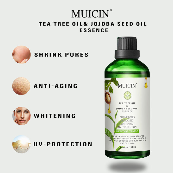 MUICIN - Tea Tree & Jojoba Oil Essence - 100ml Best Price in Pakistan