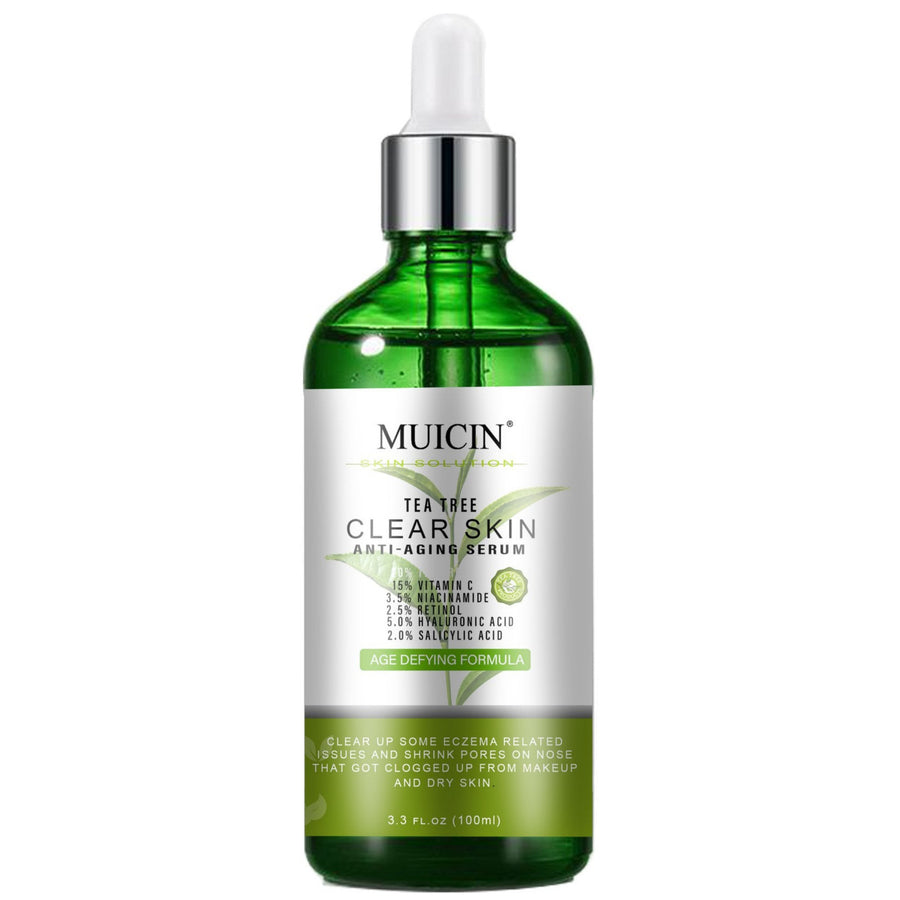 MUICIN - Tea Tree Anti Aging Clear Skin Face Serum - 100ml Best Price in Pakistan