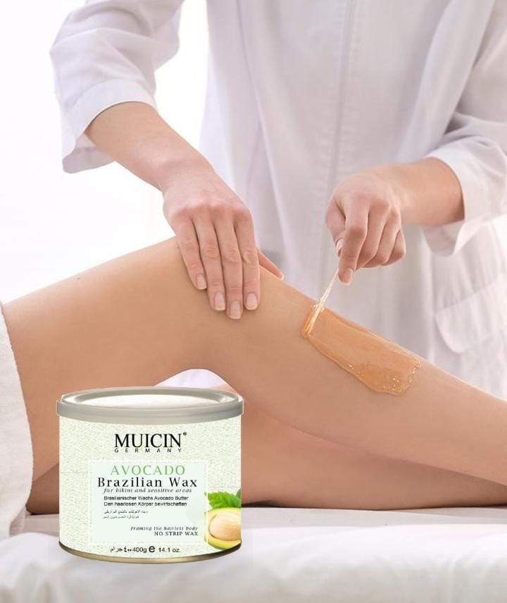 MUICIN - Avocado Hair Removal Brazilian Wax Jar - 400 g Best Price in Pakistan