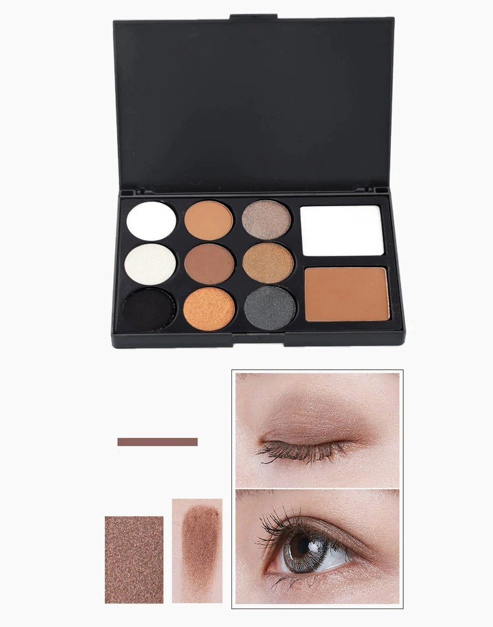 MUICIN - Matte & Velvet 11 Colors Eyeshadow Palette Best Price in Pakistan