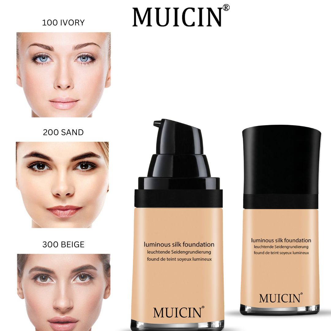 MUICIN - Luminous Silk Foundation - 40ml Best Price in Pakistan