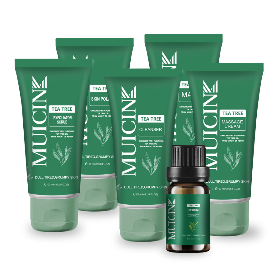 MUICIN - Tea Tree Clear & Clean Facial Kit - 6 Steps Best Price in Pakistan