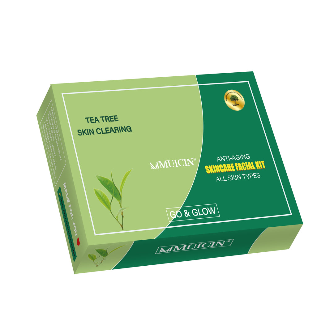 MUICIN - Tea Tree Clear & Clean Facial Kit - 6 Steps Best Price in Pakistan