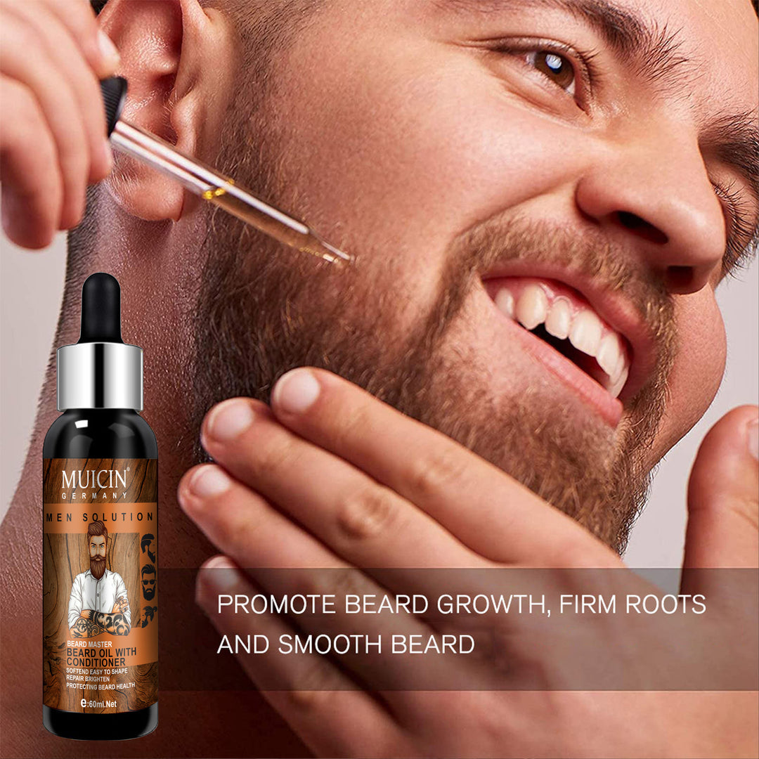 MUICIN - Hair Growth Beard Oil With Conditioner - 60ml Best Price in Pakistan